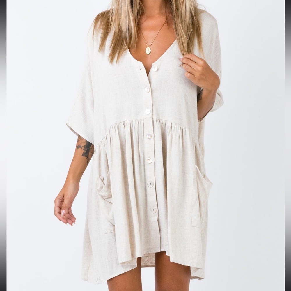 PRINCESS POLLY THE SANDY MINI DRESS